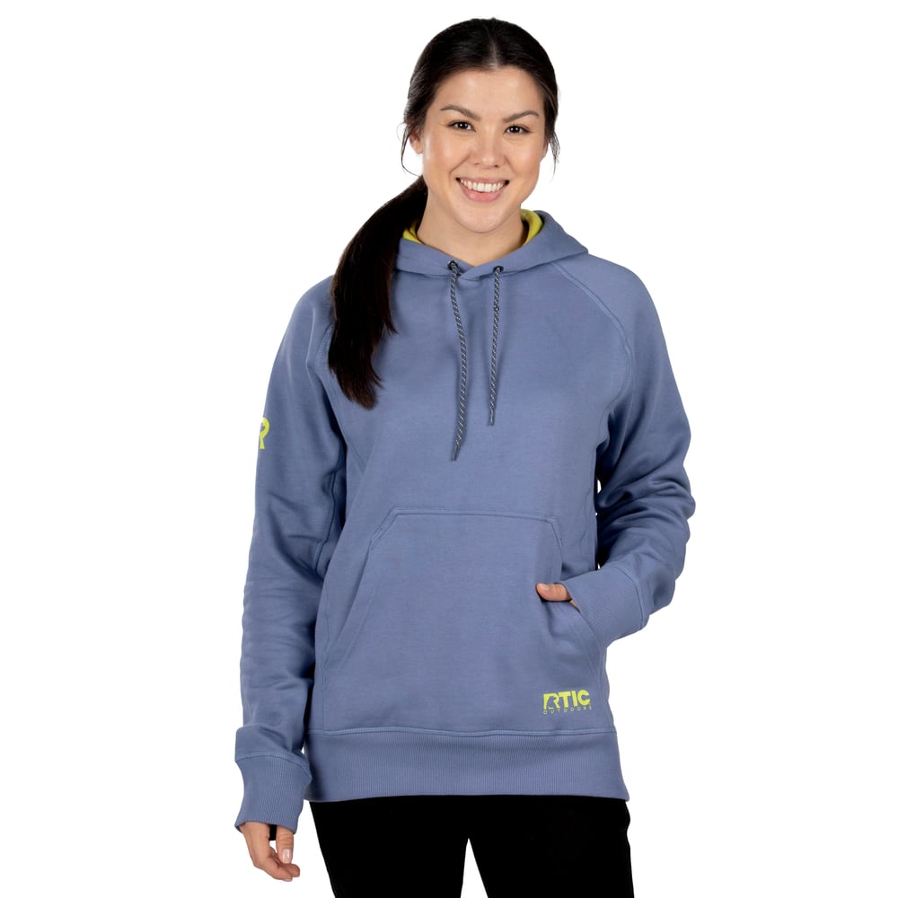 Water-Repellent Pullover Hoodie – Athletic Fit Cobalt - Image 3