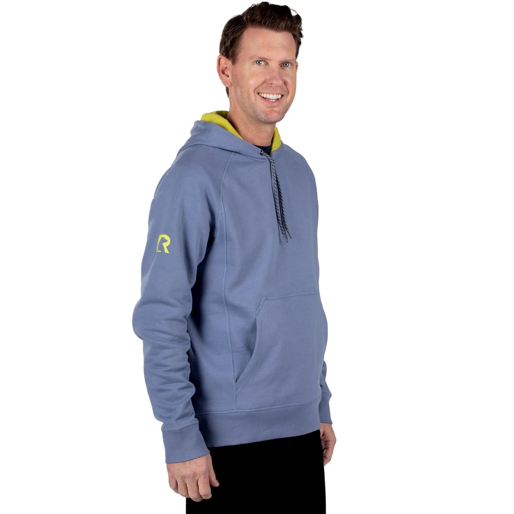 Water-Repellent Pullover Hoodie – Athletic Fit Cobalt - Image 5