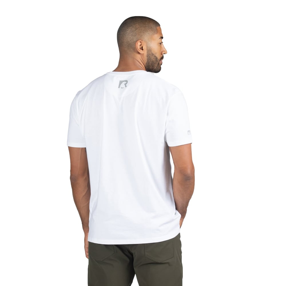 RTIC Logo Short Sleeve T-Shirt White - Image 3