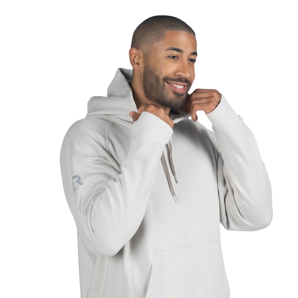 Water-Repellent Pullover Hoodie – Relaxed Fit Vapor - Image 3