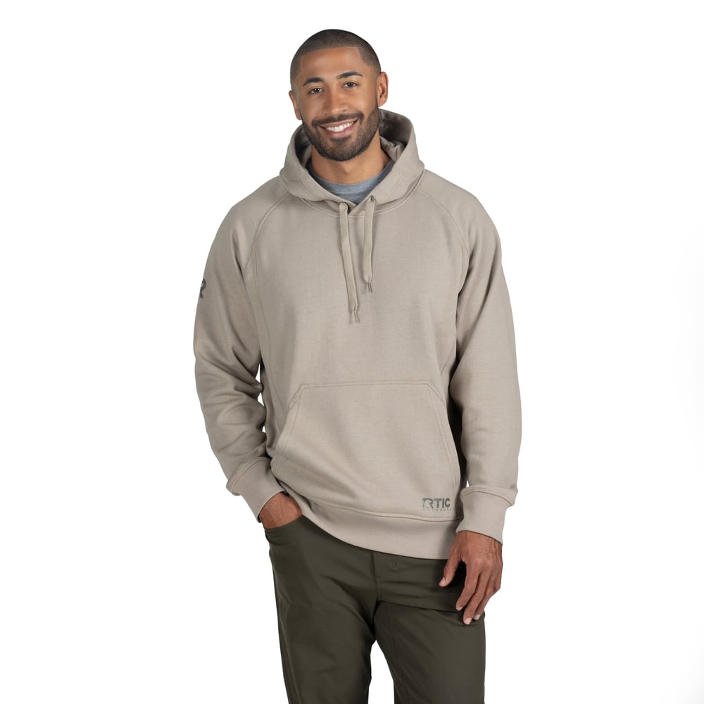 Water-Repellent Pullover Hoodie – Relaxed Fit Live Oak