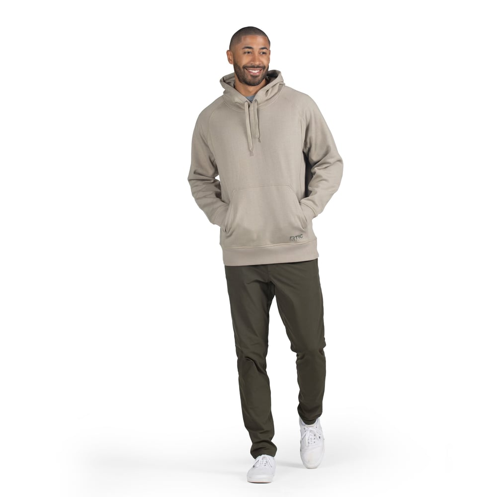 Water-Repellent Pullover Hoodie – Relaxed Fit Live Oak - Image 2