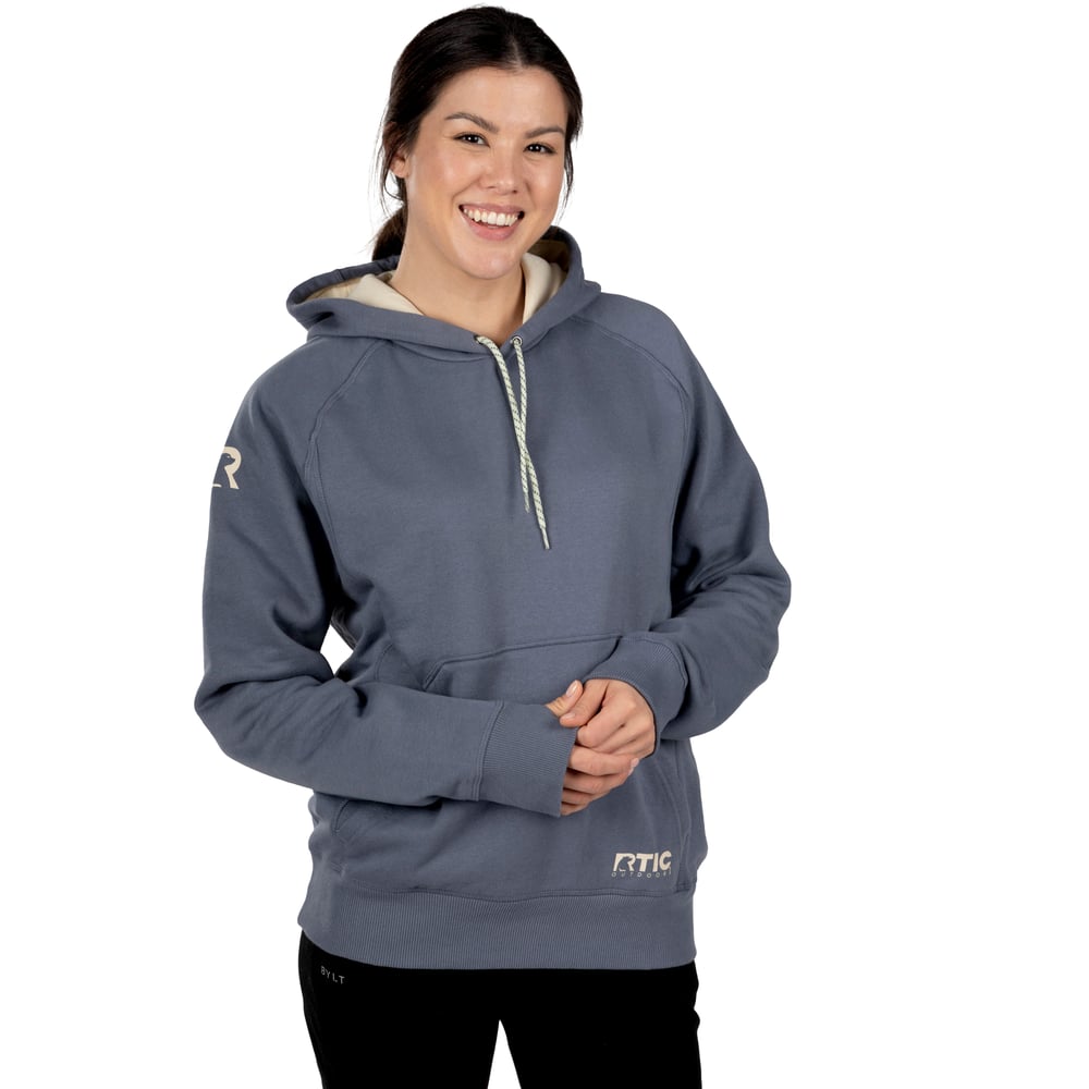Water-Repellent Pullover Hoodie – Athletic Fit Gray Stone - Image 5