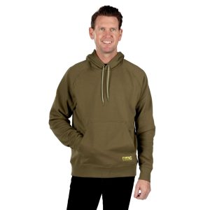 Water-Repellent Pullover Hoodie – Athletic Fit Olive