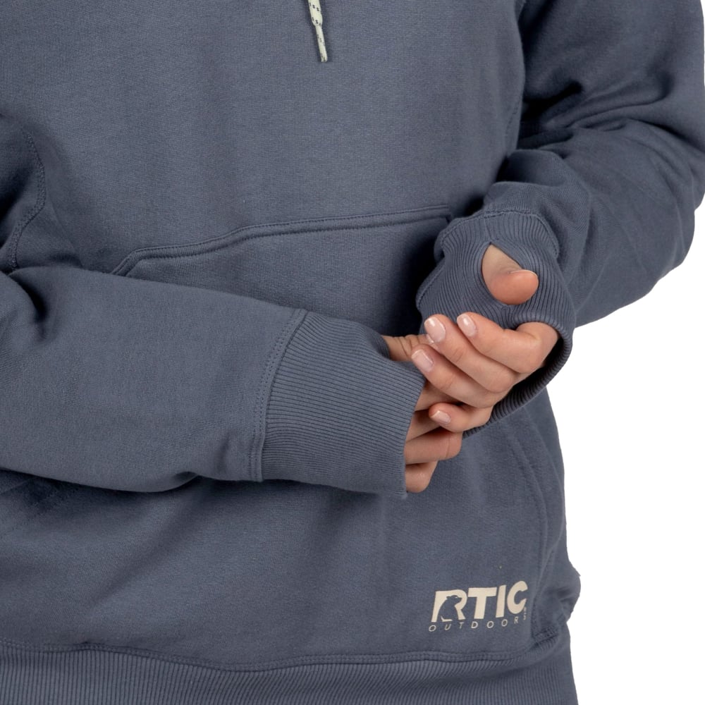 Water-Repellent Pullover Hoodie – Athletic Fit Gray Stone - Image 6
