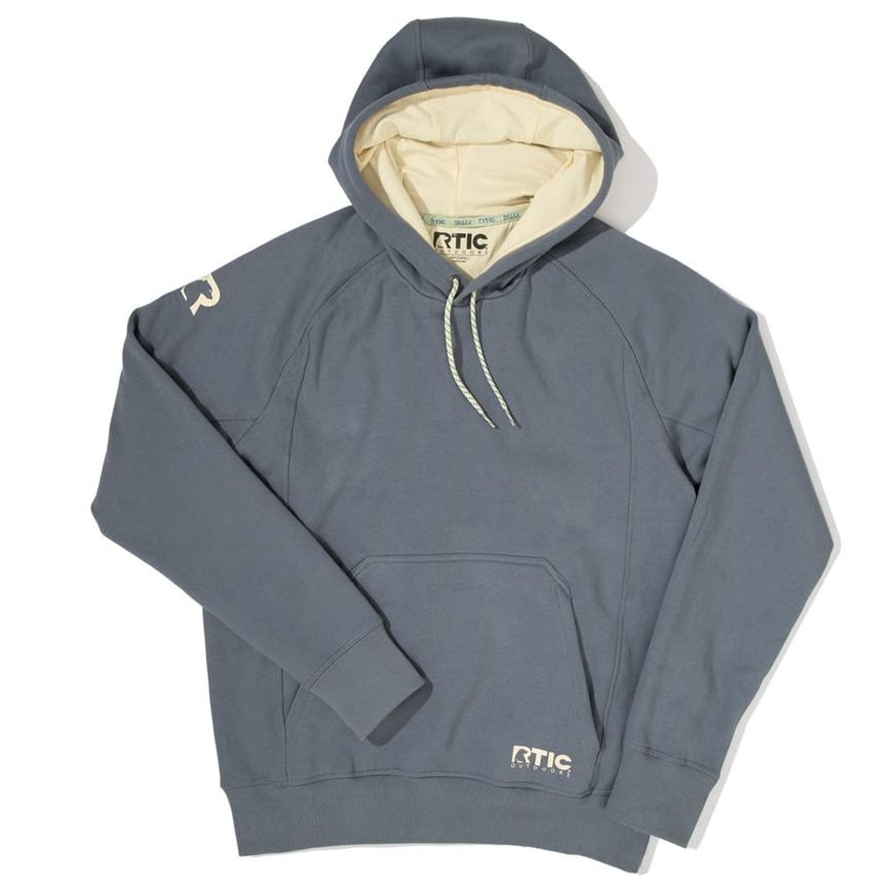 Water-Repellent Pullover Hoodie – Athletic Fit Gray Stone - Image 4